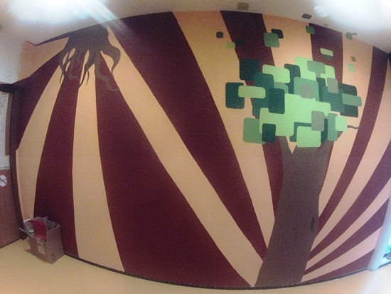 Photo de l oeuvre:Pixelized tree